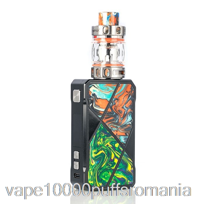 Vape Romania Freemax Maxus 200w Starter Kit Portocaliu / Verde